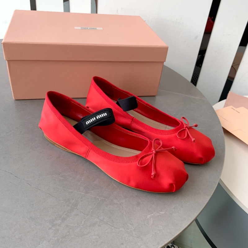 Miu Miu flat shoes